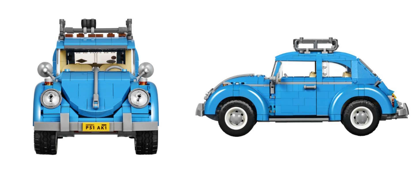 huid Wet en regelgeving groot Huur de Volkswagen Kever LEGO 10252 Volkswagen Kever - Stapel-Gek LEGO  verhuur
